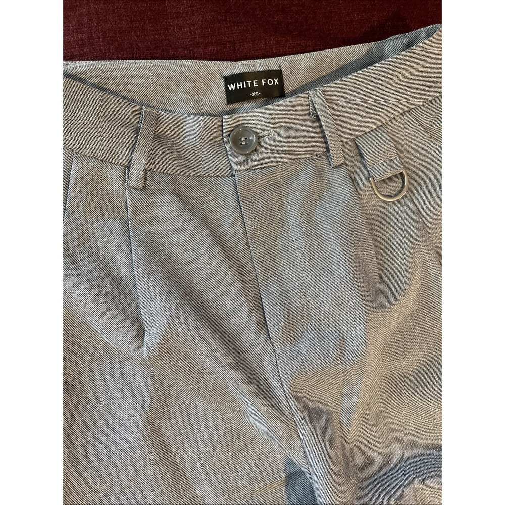 White Fox Women Cargo Pants Size XS Grey